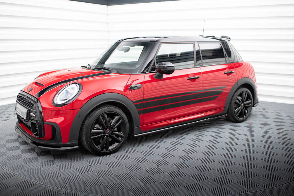 Zijskirts Mini Cooper S John Cooper Works F56 2022 - Maxton Glans Zwart