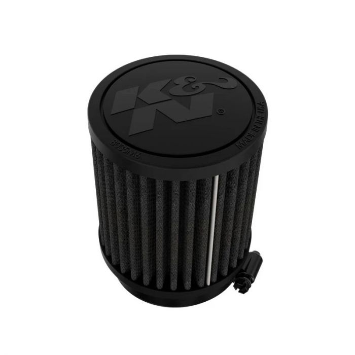K&N Universeel Dryflow Zwart Luchtfilter Rond 64mm aansluiting, 89mm diameter, 102mm hoogte (RU-3125HBK)
