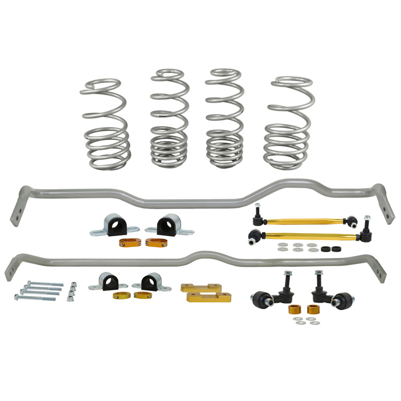 Whiteline Grip-Serie 1 Stabilisatorstang en Verlagingsveer Kit  Audi A3 Cabrio/Sedan/Sportback Quattro / Volkswagen Golf VII 4motion 2012-
