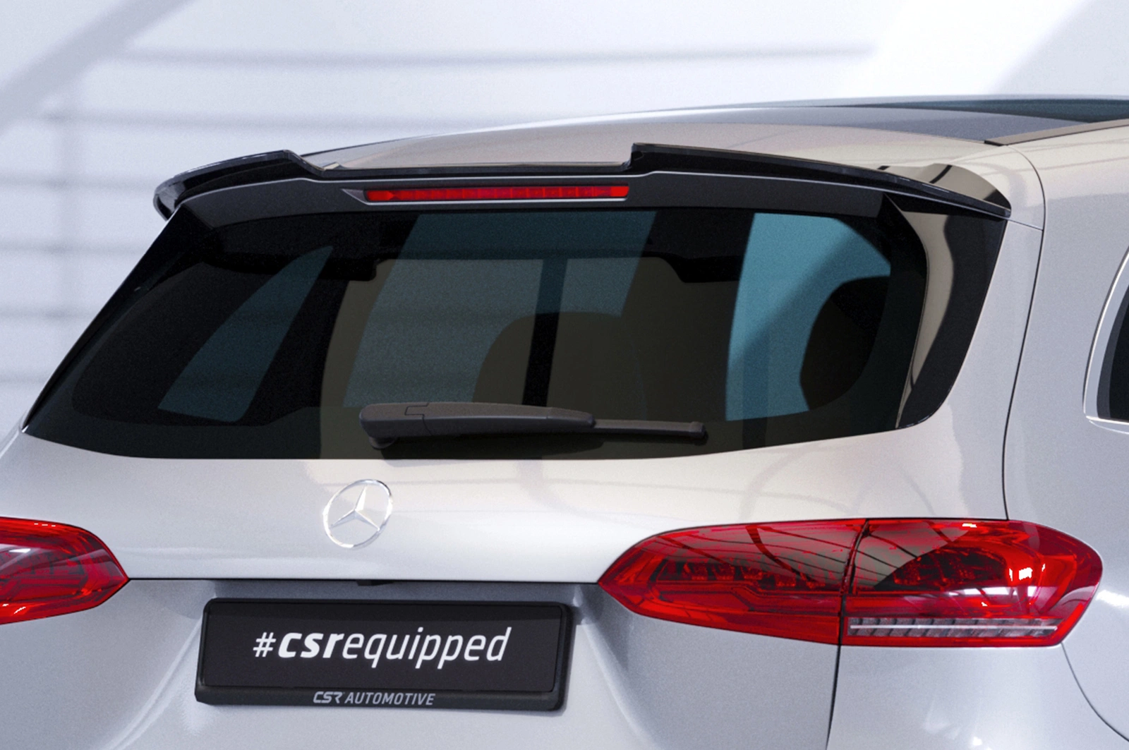 Achterspoiler Mercedes-Benz B-Klasse W247 Glans Zwart van CSR Automotive (2018-)
