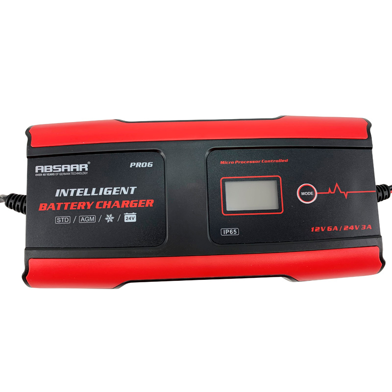Absaar Pro 6.0 Acculader 12/24V 6A