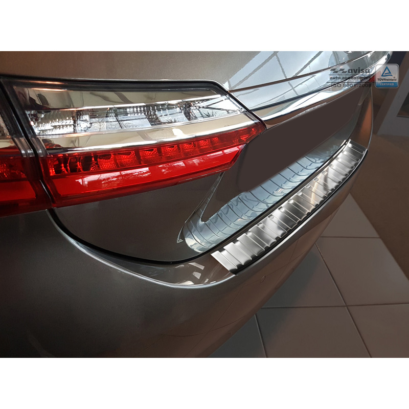 RVS Achterbumperprotector Toyota Corolla XI E16 2016- 'Ribs'