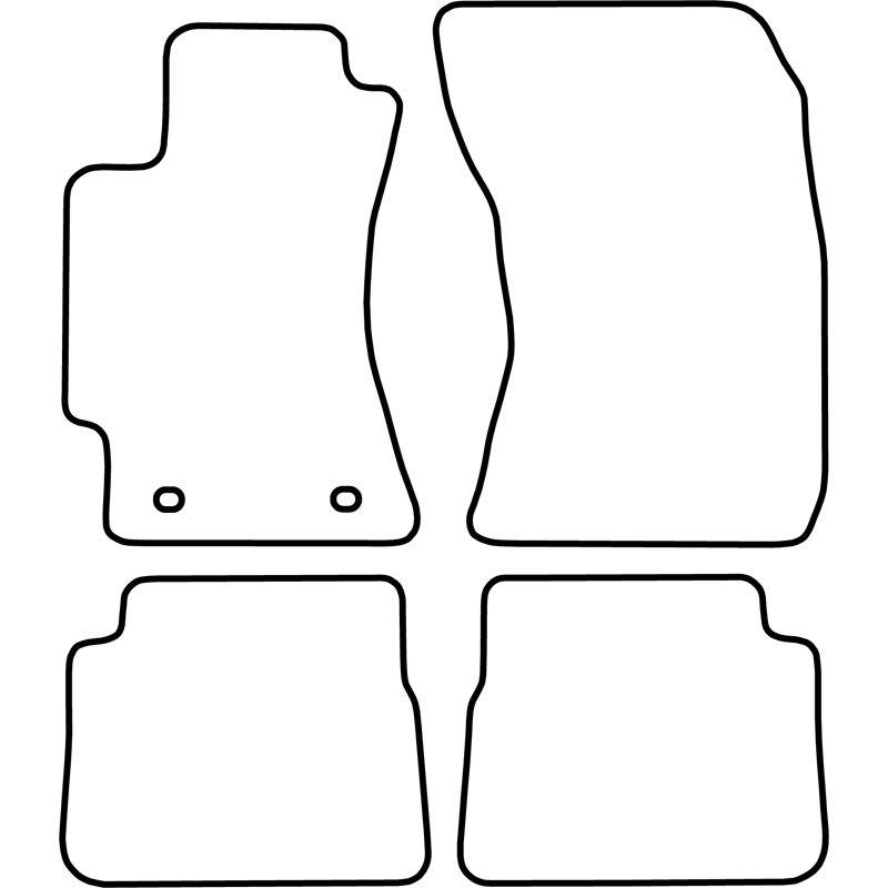 Automatten Subaru Forester 08-