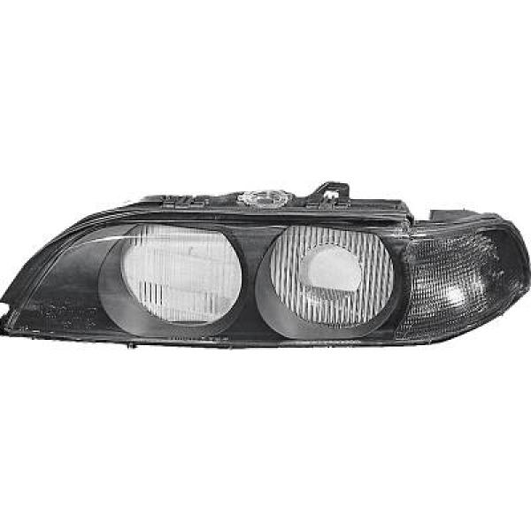 Headlight Housing left BMW E39 95-00