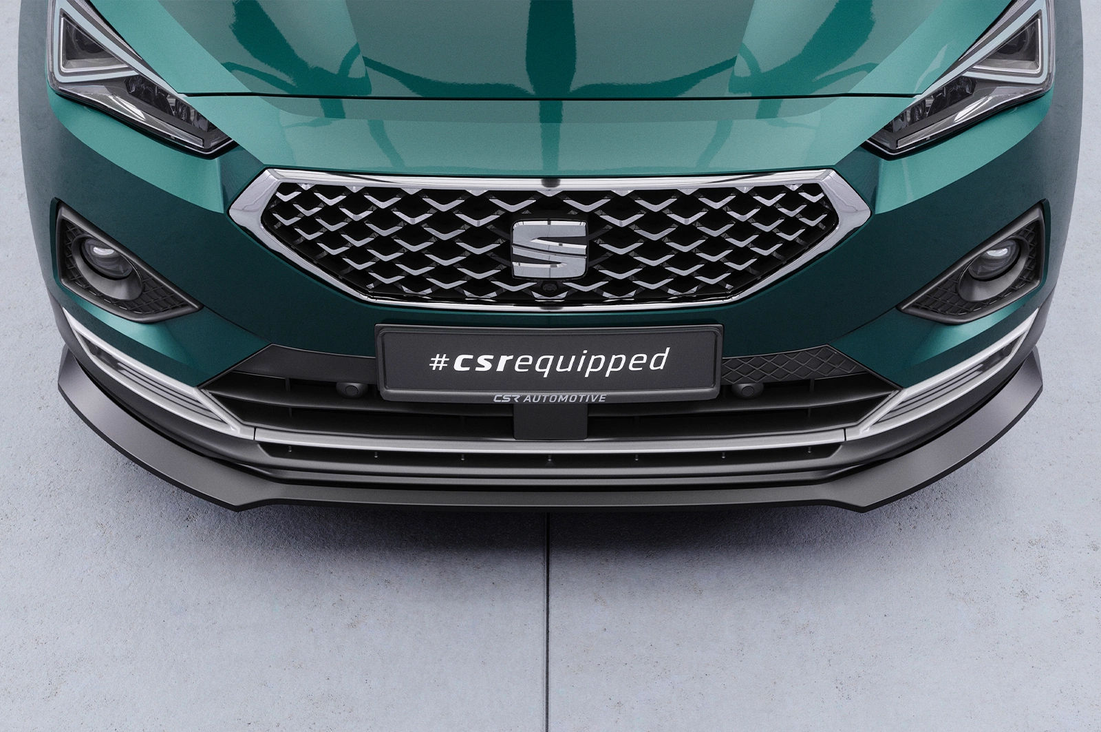 Voorspoiler Seat Tarraco glans zwart