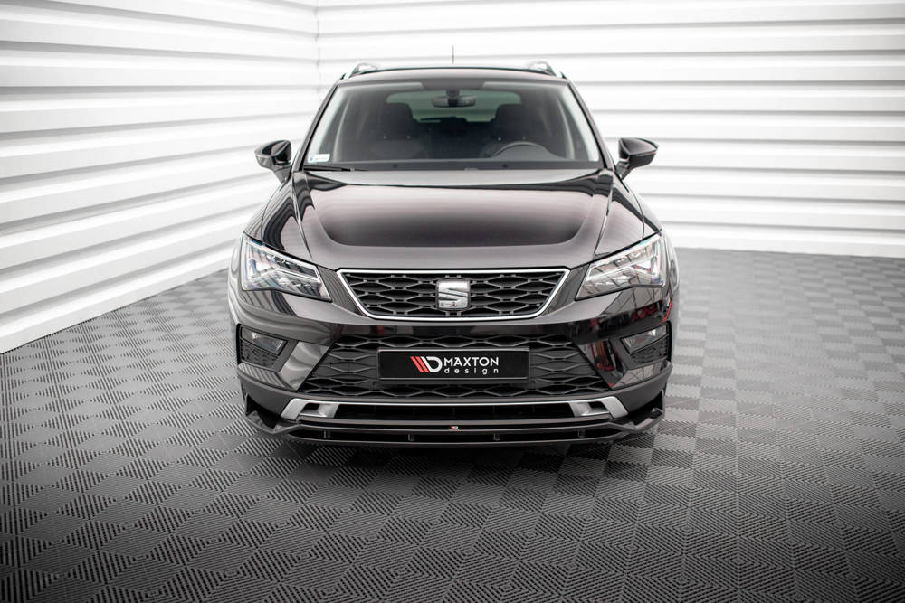 Voorspoiler Seat Ateca Mk1 Maxton Glans Zwart