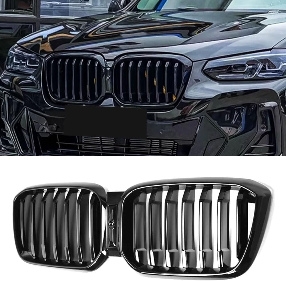 Grill Nieren BMW X3 G01 / X4 G02 LCI Piano Zwart