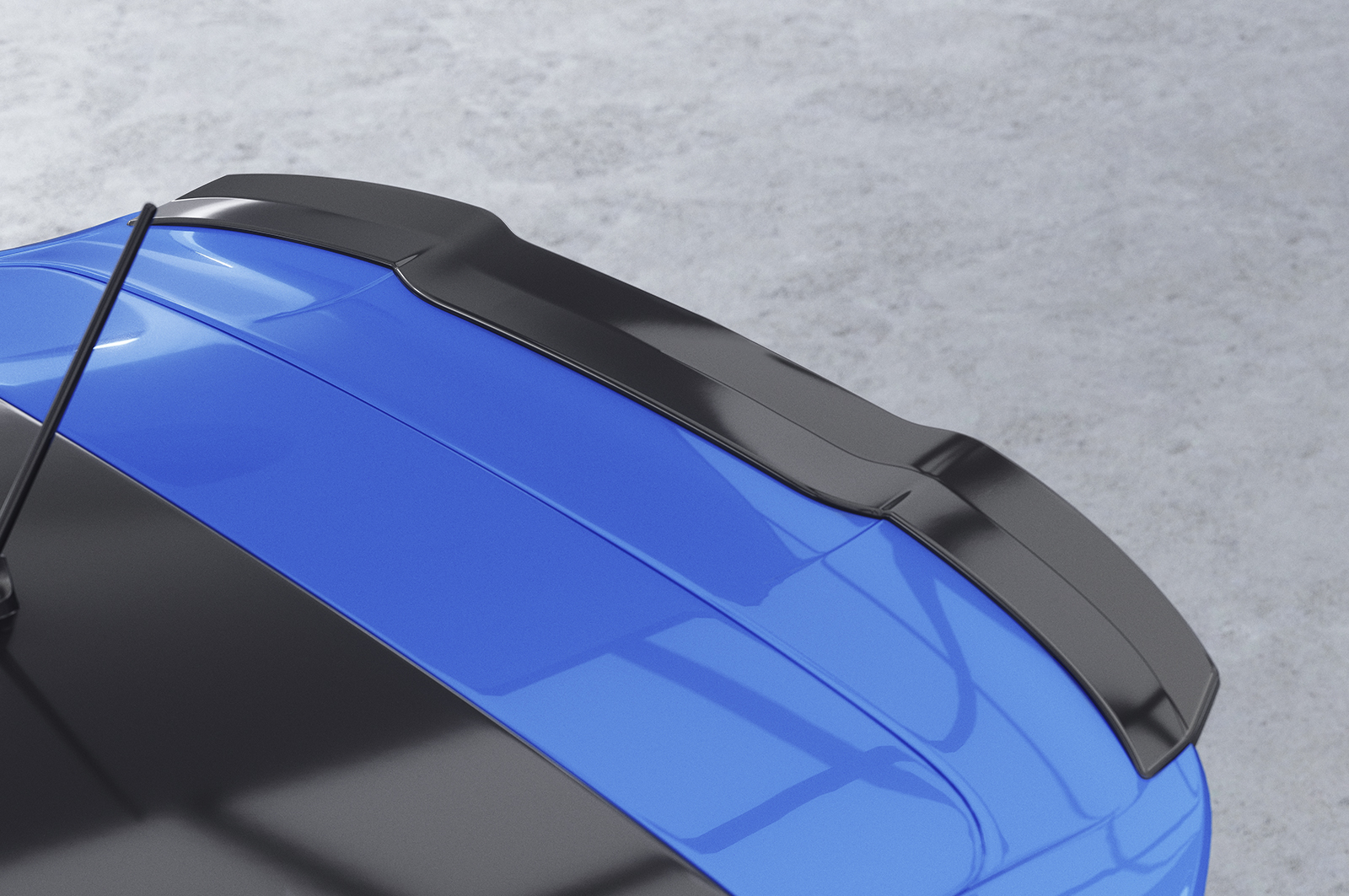Spoiler Ford Fiesta MK8 ST/ST-Line CSR glans Zwart