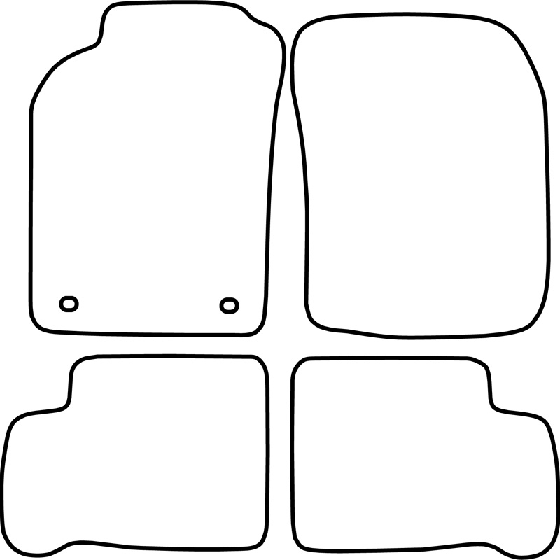 Automatten Nissan Sunny 1/91-9/95