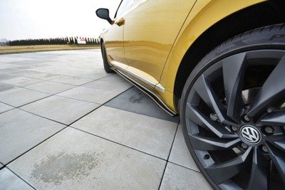 Zijskirts Volkswagen Arteon Maxton Zwart Glans
