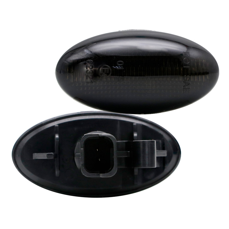 Set LED Zijknipperlichten  Peugeot diverse modellen - Rookgrijs- incl. Dynamic Running Light