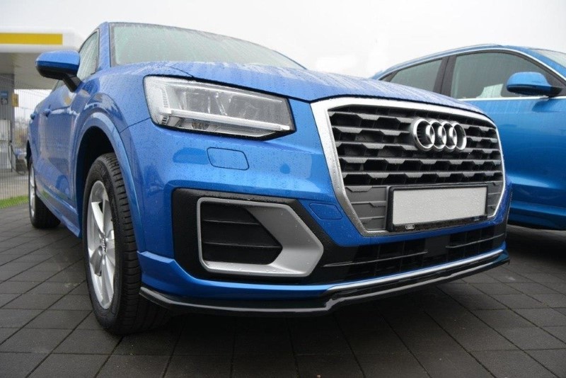 Voorspoiler Audi Q2 MK.1 Glanzend Zwart