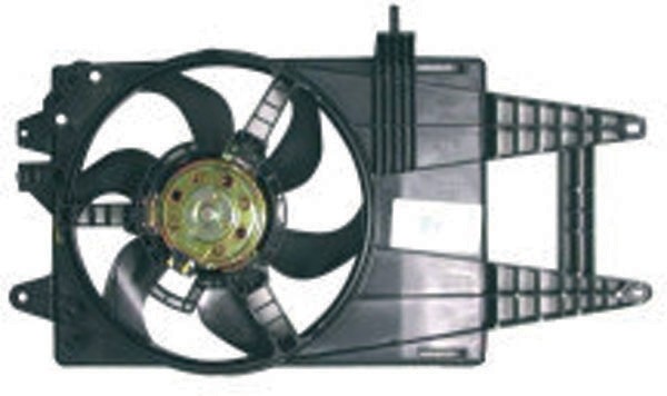 Radiator FAN COMPLEET PUNTO 03->> 1.4 16V+AC