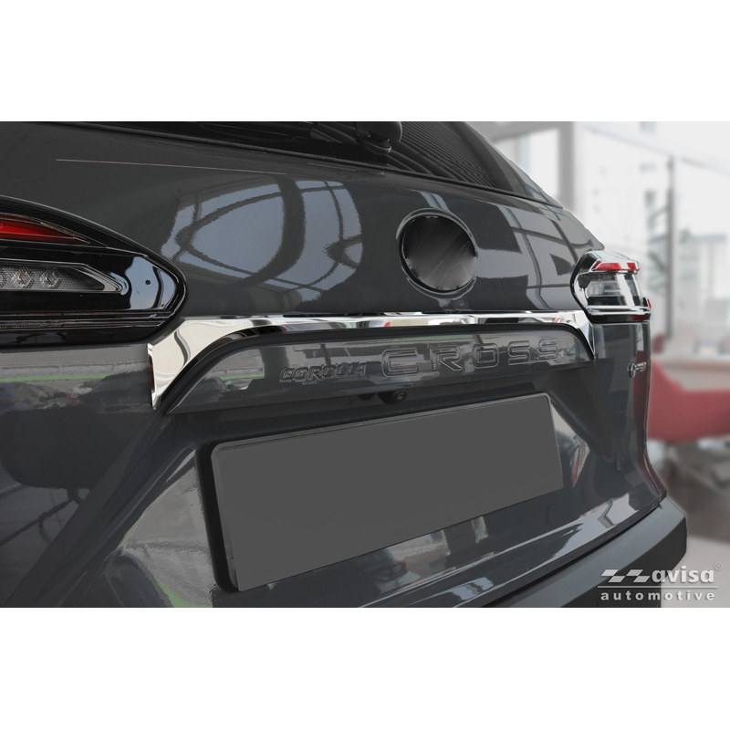 Avisa Chroom RVS Kofferbak Sierlijst  Toyota Corolla Cross 2020-2025 & Facelift 2025-