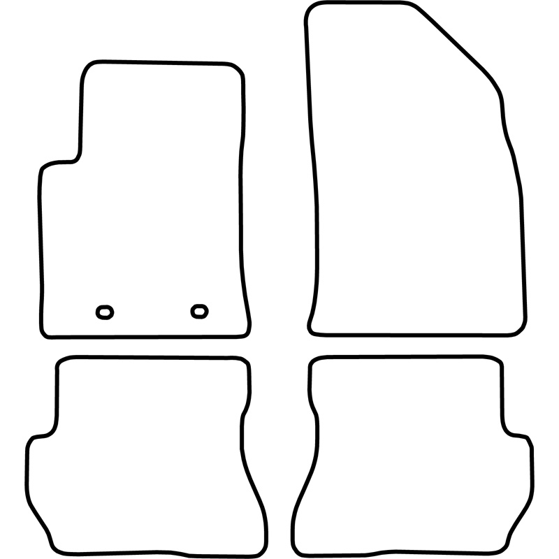 Automatten Ford Fusion 05-