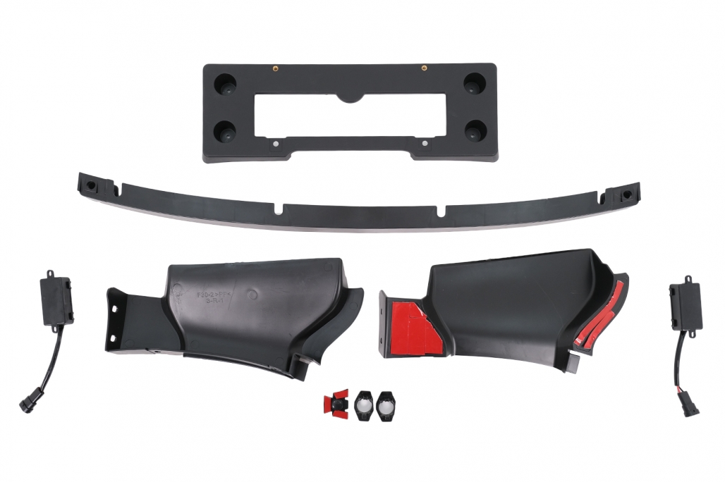 Voorbumper BMW 3 Serie F30 F31 Look G20 Chroom