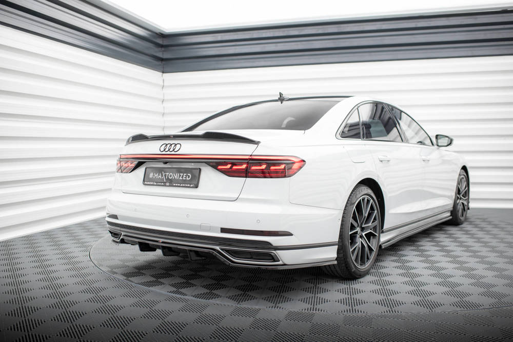 Diffuser Audi A8 S-Line D5 Maxton Glans Zwart
