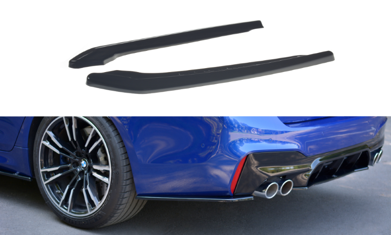 Achterzij Spoilers BMW M5 F90 Glanzend Zwart