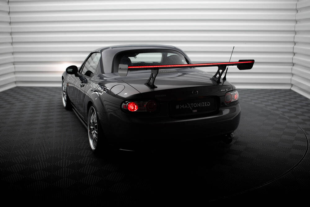 Carbon Spoiler + Led Mazda Mx5 Hardtop NC(Mk3)