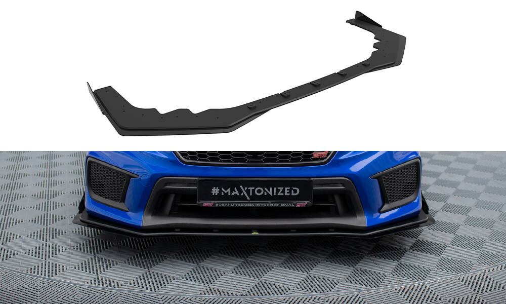 Voorspoiler met Canards Subaru Impreza WRX STI GK Maxton Street Pro