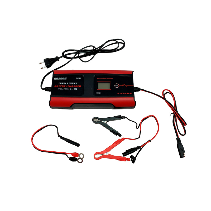 Absaar Pro 8.0 Acculader 12/24V 8A