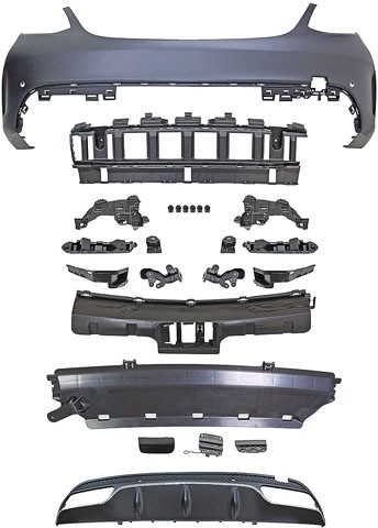 SPORTAchterbumper W209