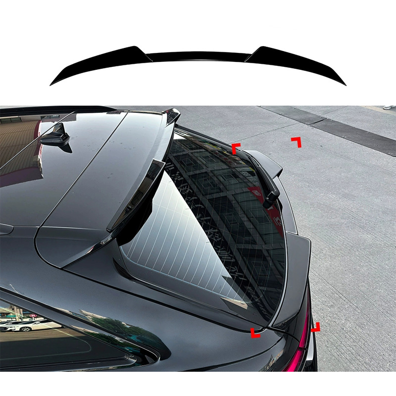 Onderste achterspoiler  Audi A6 (C8) Avant 2018-2024 (ABS Glanzend zwart)