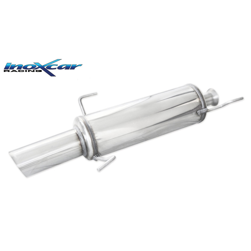 100% RVS Sportuitlaat  Peugeot 306 1.8 16v 110pk -2001 1x90mm Rally