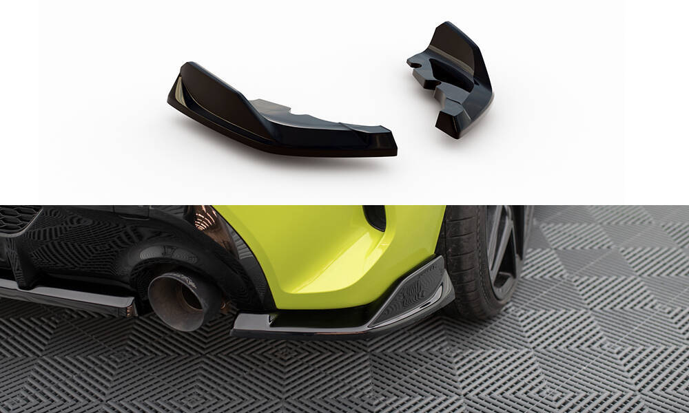 Zijdiffuser V.9 BMW 1 Serie M Pakket / M135i F40 Maxton Glans Zwart