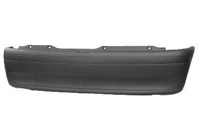 achterbumper, zwart Fiat Punto, 1993-1999