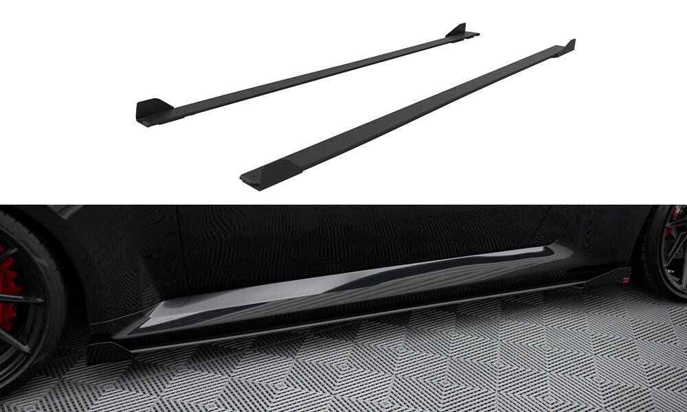 Zijskirts V.1 met Canards BMW M2 G87 Maxton Street Pro