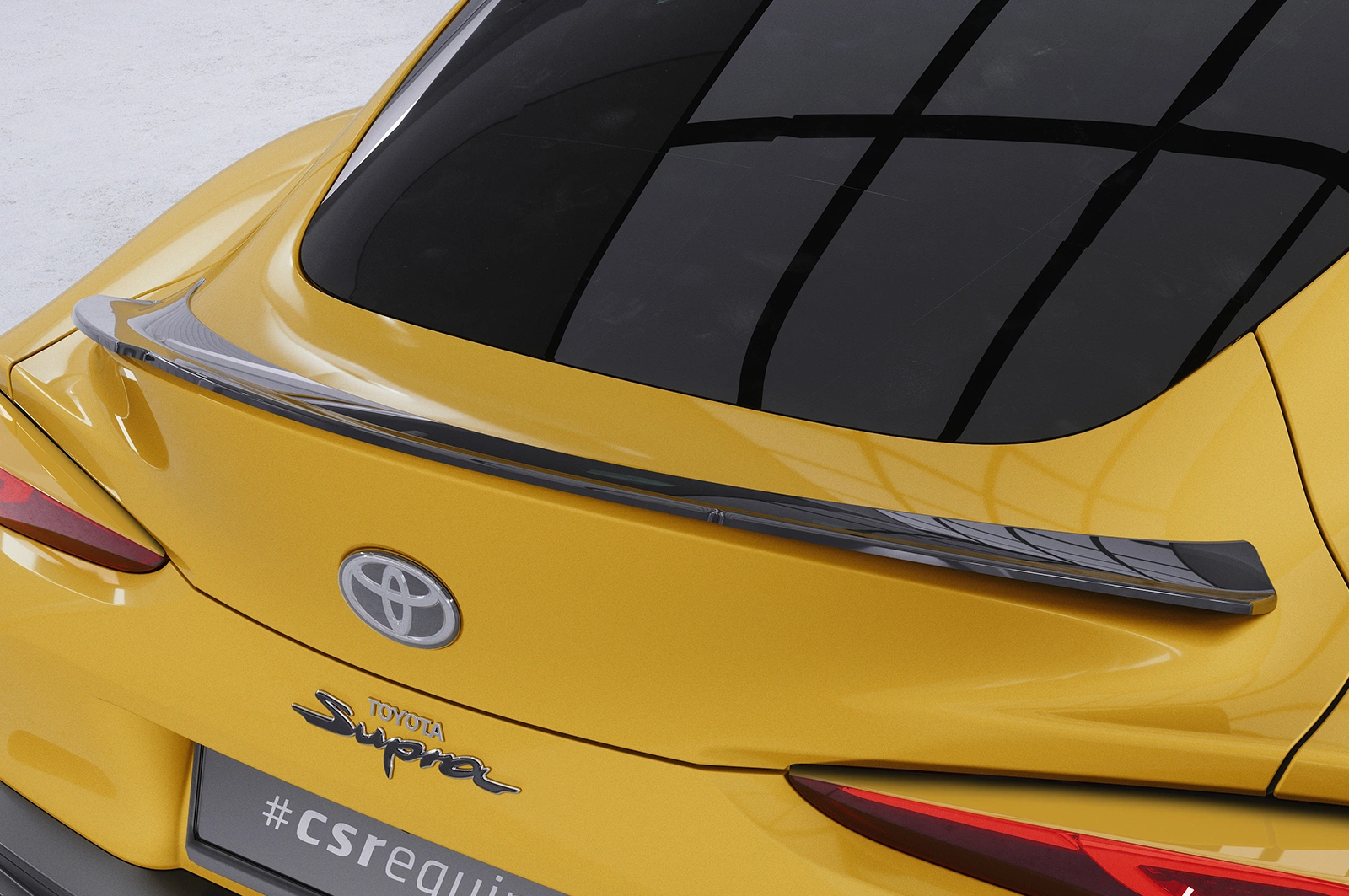 Achterspoiler Toyota GR Supra (A90) (2019–) Glans Zwart – CSR Automotive