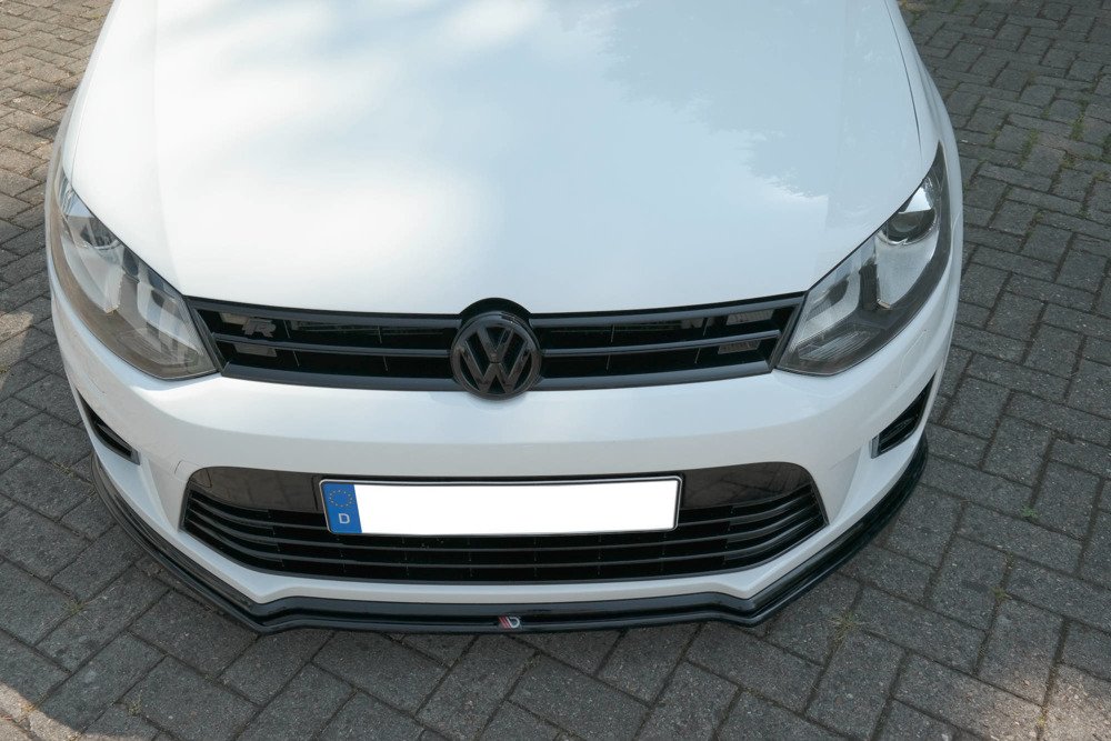 Voorspoiler VW Polo R WRC Maxton Glans Zwart