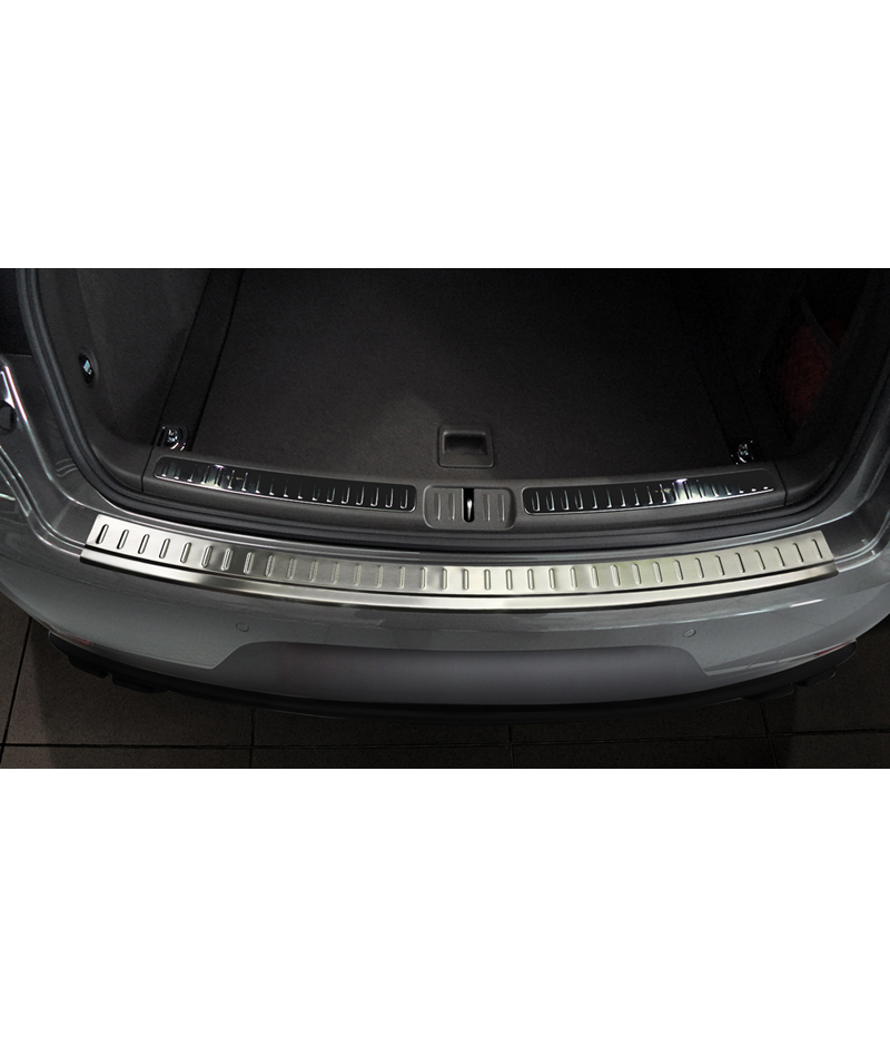 RVS Achterbumperprotector  Porsche Macan 2013-2019 & 2019- 'Ribs'