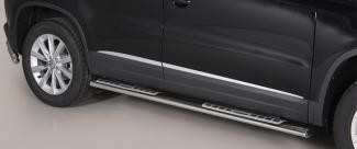 Side steps VW Tiguan 2011- Side Guard Ovaal