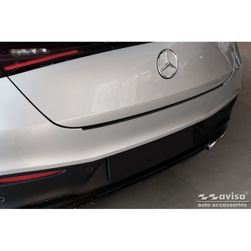 Zwart RVS Achterbumperprotector  Mercedes GLC II Coupé (C254) 2023-