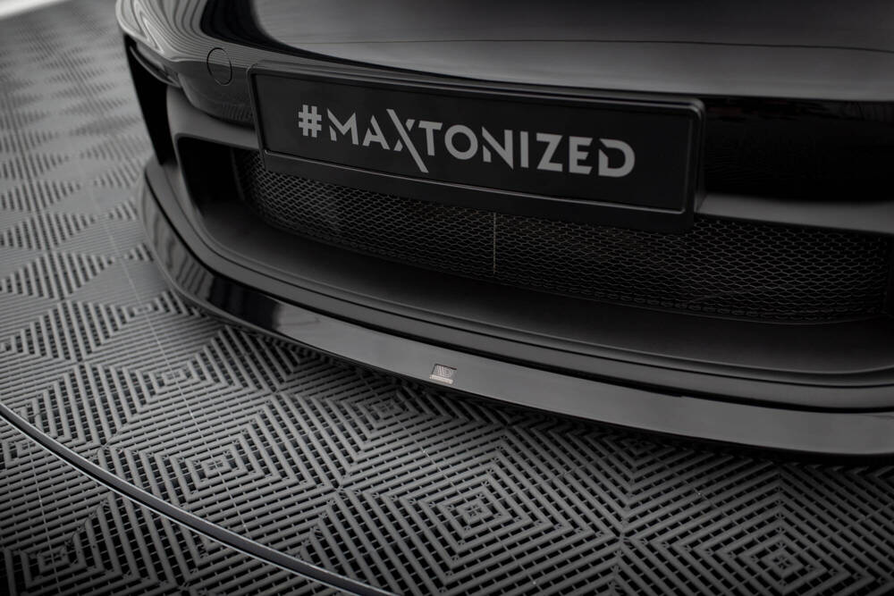 Voorspoiler Porsche 911 992 GT3 Maxton Glans Zwart