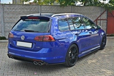 Diffuser VW Golf 7 R Estate Glans Zwart
