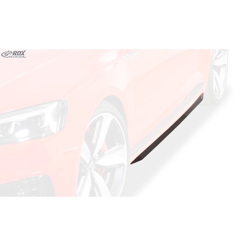 Sideskirts 'Slim'  Audi RS5 (F5) 2016- (ABS zwart glanzend)