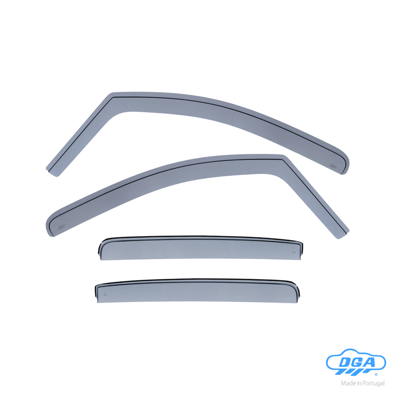 DGA Zijwindschermenset  Opel Mokka & Mokka X (J13) 2012-2020 (4-delig)
