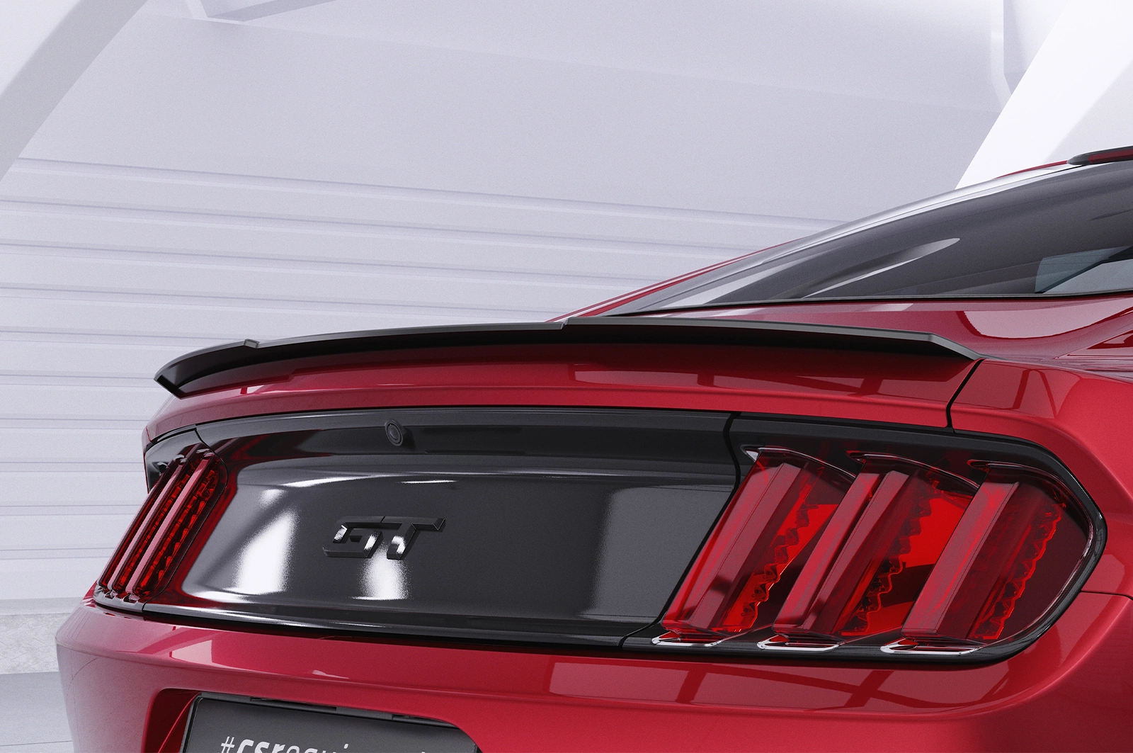 Achterspoiler Ford Mustang VI (Facelift, 08/2017–) Glans Zwart – CSR Automotive