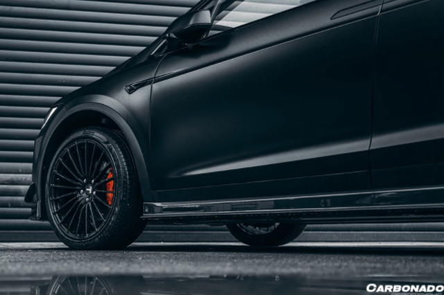 Tesla X SUV RZS Style Carbon Fiber Full Kit 2016-2021