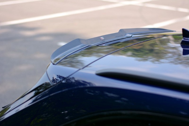 Spoiler Audi RS4 B9 Avant Maxton Glans Zwart