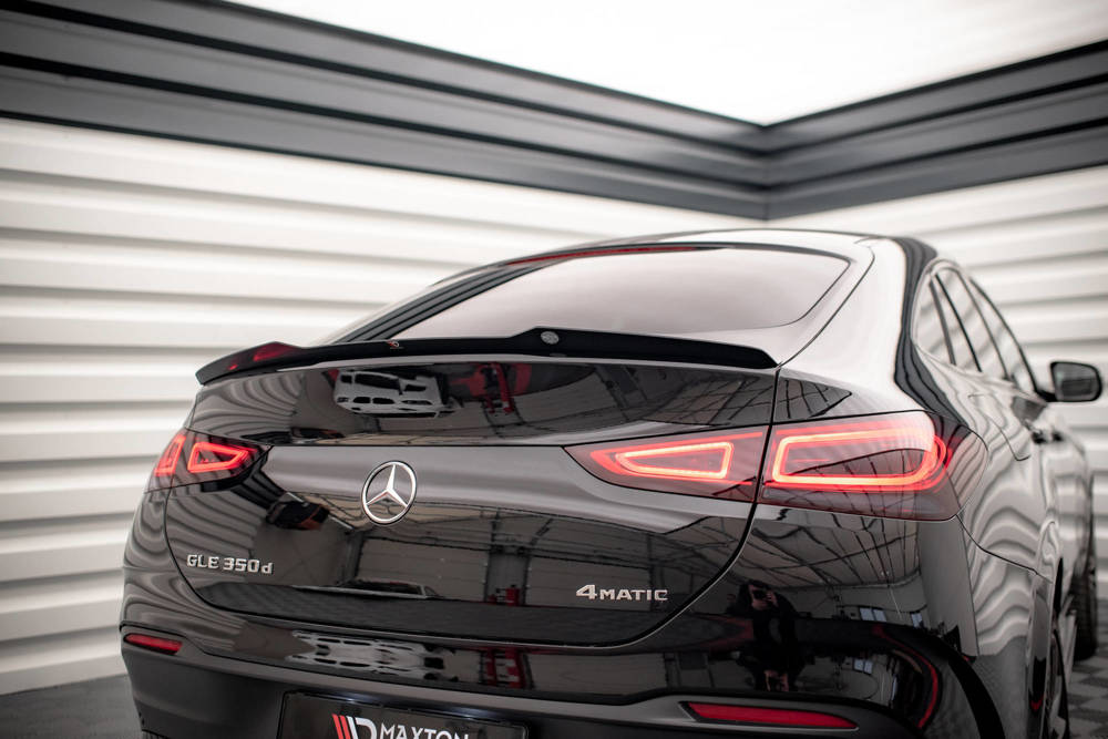 Spoiler Mercedes GLE Coupe AMG Pakket W167 Maxton Glans Zwart