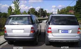 Ombouw kit MB W163 naar 2003 Facelift