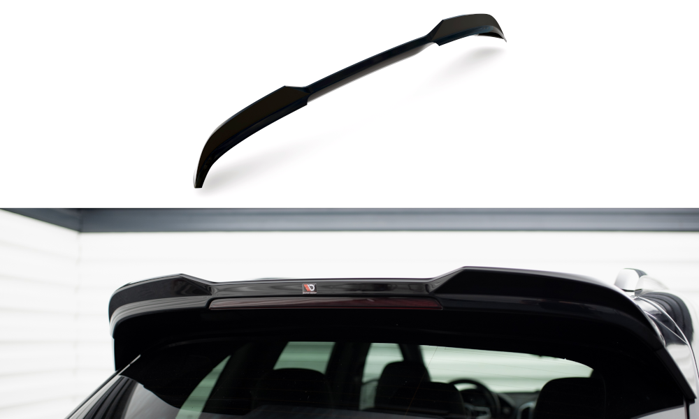 Spoiler Porsche Cayenne FL MK2 Maxton Glans Zwart