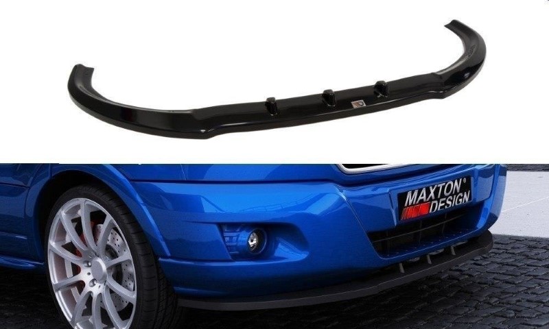Voorspoiler Ford Transit MK8 Glanzend Zwart