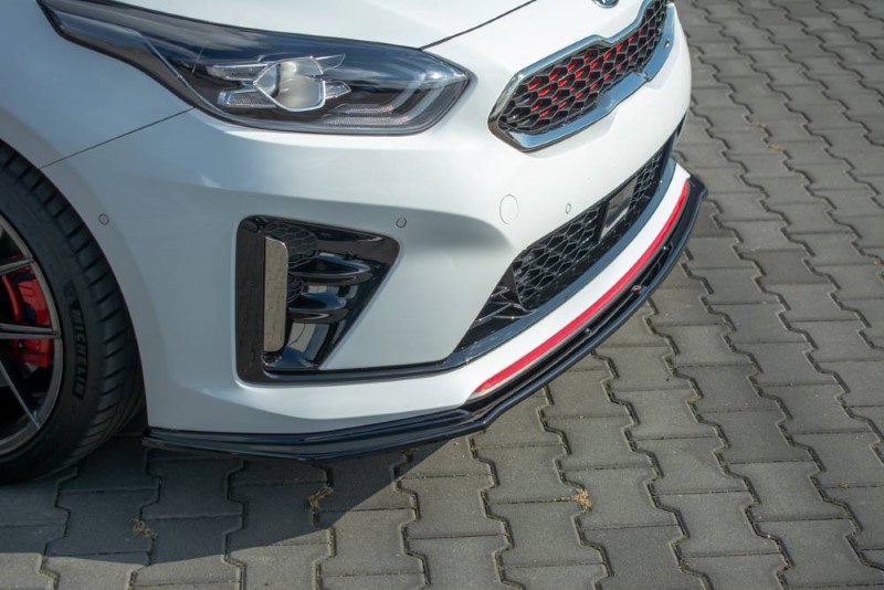 Voorspoiler Kia ProCeed GT Mk 3 V.3 Glanzend Zwart