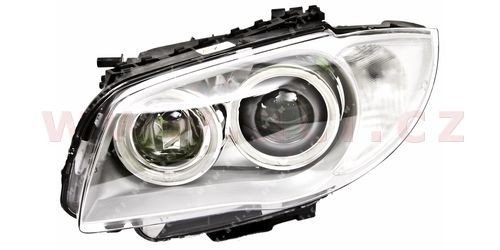 DUBBELE KOPLAMP VOOR Links +XENON Meesturend VALEO, Zonder gloei