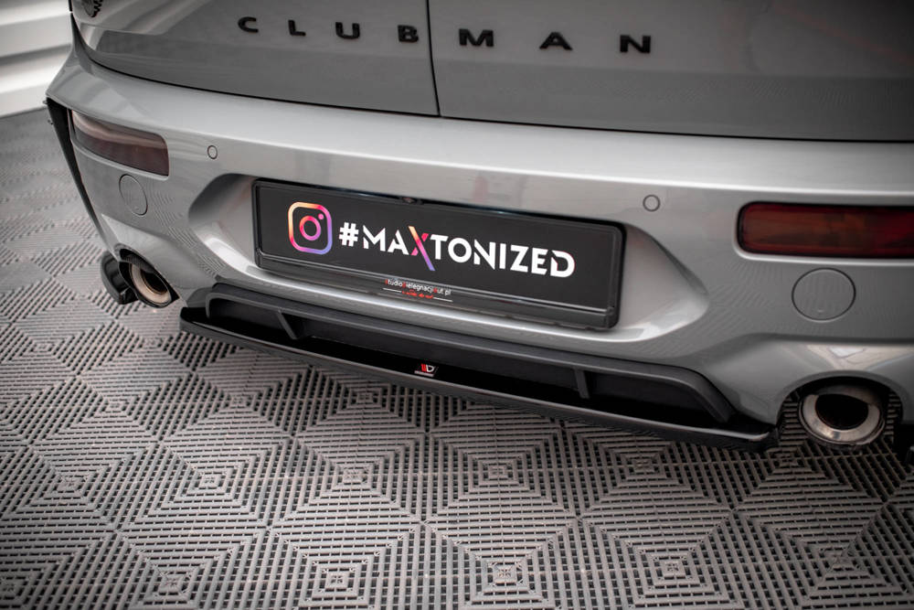 Diffuser Mini Cooper Clubman John Cooper Works F54 2015 - 2019 Maxton Glans Zwart